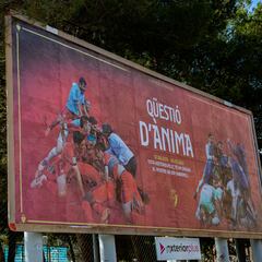 ‘Cuestión de alma’, el cartel de Osasuna en Sabadell con motivo de la Copa