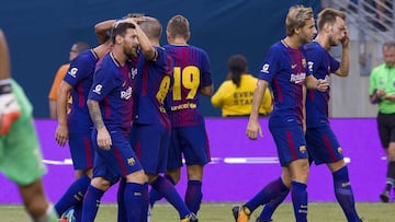 Resumen y goles del Juventus-Barcelona de la Internacional Champions Cup