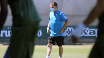 Alexis, en un entrenamiento.