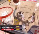 Hizo de todo: LeBron y la gran jugada que le dio el triunfo a los Lakers ante los Clippers