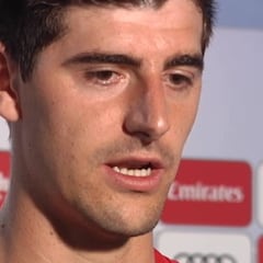 Courtois: "Keylor y yo nos llevamos muy bien; la prensa busca la polémica"