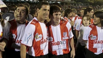 El día que Messi lució el escudo del Atlético de Madrid