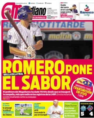 Portadas de la prensa mundial