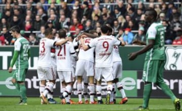 Arturo Vidal comenzó como titular en el triunfo del Bayern Munich sobre Werden Bremen, y que le permite al cuadro bávaro seguir invicto y con puntaje perfecto en Bundesliga.