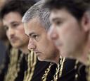 Mou: "El equipo ha estado de 9 y algún jugador, de 10"