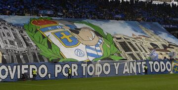 Oviedo-Sporting, el derbi asturiano en imágenes