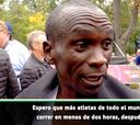 Eliud Kipchoge: "El ser humano no tiene límites"