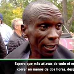 Eliud Kipchoge: "El ser humano no tiene límites"
