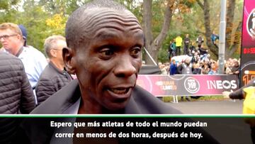 Eliud Kipchoge: "El ser humano no tiene límites"