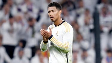 Jude Bellingham es sustituido en el partido contra el Villarreal el pasado 17 de diciembre de 2023.