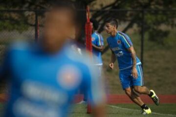 La Selección entrenó durante una hora y media. El trabajó se enfocó en lo físico.