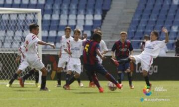 La final del torneo entre el Barcelona y el Sevilla. 