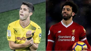 Su fan #1: Pulisic se deshace en elogios hacia Salah