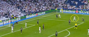 El vacilante camino al gol del Madrid