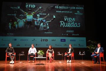 Samu Sánchez, Olano, Dori Ruano, Freire y Sastre en el FID Castilla y León.