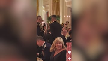 Cristiano llega con Georgina a la cena con Donald Trump en la Casa Blanca y los fans se vuelven locos por este detalle