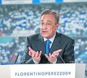 Florentino presentó ayer el aval y el lunes será investido