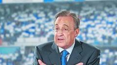 Florentino presentó ayer el aval y el lunes será investido