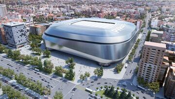 Proyecto del nuevo estadio Santiago Bernabéu.