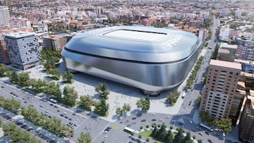 Proyecto del nuevo estadio Santiago Bernabéu.