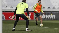 Bale, en un entrenamiento