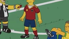 La nueva predicción de Los Simpsons sobre el Mundial: España a la final