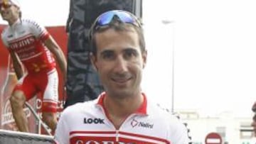 <b>ASIDUO.</b> David Moncoutié nunca pasa inadvertido en la Vuelta.