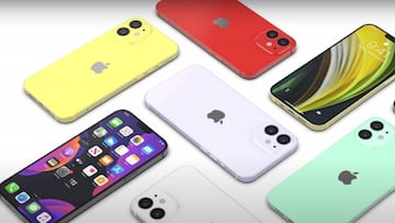 Filtrados los colores del iPhone 12 y sus capacidades