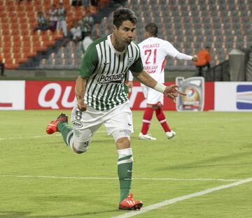 El delantero anotó 19 goles en la Libertadores con las camisetas de Nacional y la de River Plate