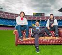 Tres de los mejores skaters del mundo, en el Camp Nou