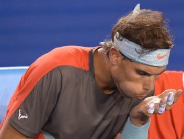 La semifinal entre Nadal y Federer, en imágenes