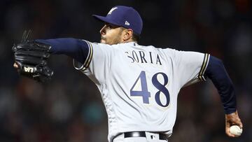 Joakim Soria no tuvo una buena Serie de Campeonato. 