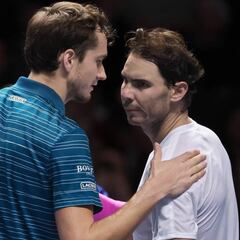 Medvedev se jugaba 200 puntos, el número 4 y 195.000 euros