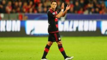 Chicharito firmó el octavo gol mexicano en la Bundesliga