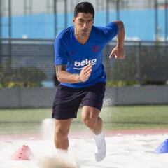 Suárez busca el perdón de la afición: ya se entrena
