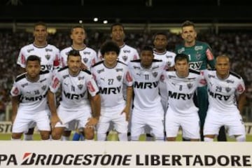 El equipo inicial del Atlético Mineiro.