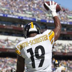 JuJu Smith-Schuster fue activado de la lista de lesionados y jugará contra los Chiefs