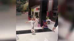 Cristiano muestra la increíble habilidad de su hijo de 2 años