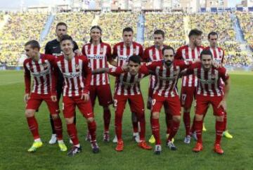 Once inicial del Atlético de Madrid