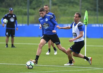 Este año ha llegado al Deportivo de la Coruña tras conseguir un acuerdo de cesión con el Real Madrid.