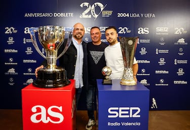 AS y SER celebran los 20 años del Doblete del Valencia