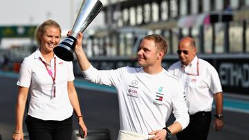 Valtteri Bottas en Abu Dhabi.