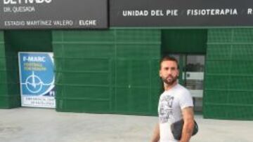 Nono pasa reconocimiento m&eacute;dico con el Elche CF.