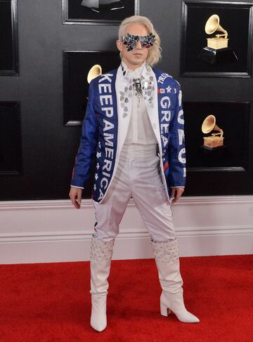 Ricky Rebel posó en el Staples Center de Los Ángeles, California