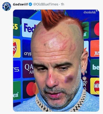 Los memes no dan tregua a Guardiola