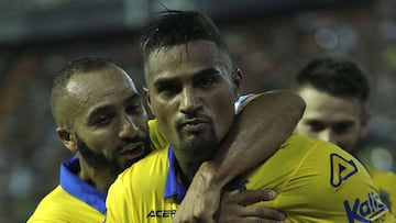 Kevin-Prince Boateng celebra su gol.