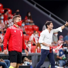 Marcelino: "Este equipo, jugando de esta manera, engancha a la gente"