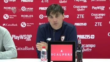 Montella: "El equipo tiene ahora más confianza"