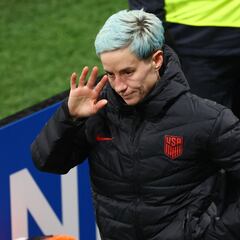 What did Megan Rapinoe and Alex Morgan say after the USWNT’s Women’s World Cup elimination?