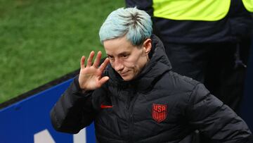 La estadounidense Megan Rapinoe no puede creer haber fallado el penal, aunque dijo sentirse orgullosa de formar parte de la selección nacional.